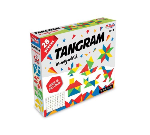 03698 Tangram 28 Parça -Dede 03698 Tangram 28 Parça -Dede