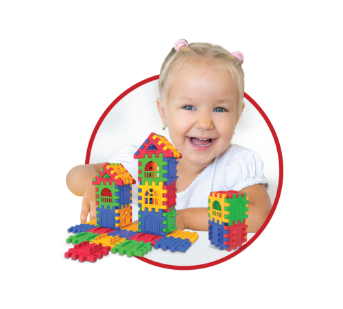 03702 Puzzle City 64 Parça -Dede
