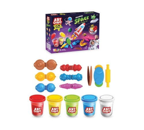 03733 İNANILMAZ UZAY OYUN HAMUR SET 380 GR 03733 İNANILMAZ UZAY OYUN HAMUR SET 380 GR