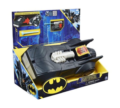 037676 DC Comics Tech Defender Batmobil -Spinmaster 037676 DC Comics Tech Defender Batmobil -Spinmaster