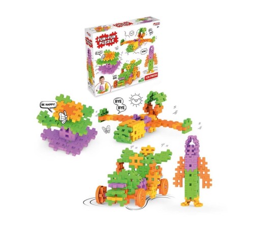 03905FunFunPuzzle128Parça-Dede 03905FunFunPuzzle128Parça-Dede