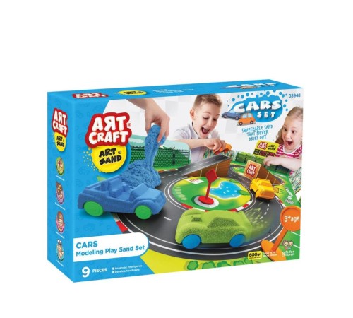 03948 Artsand Arabalar Kum Seti 600 gr -Fentoys 03948 Artsand Arabalar Kum Seti 600 gr -Fentoys