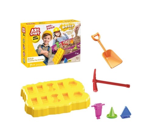 03949 Artsand İnşaat Kum Seti 600 gr -Fentoys 03949 Artsand İnşaat Kum Seti 600 gr -Fentoys