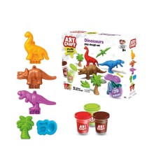 03996 Art Craft Dinozorlar Hamur Set 168 Gr -Fentoys