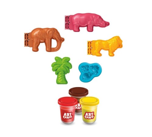 03997 Art Craft Orman Hayvanları Hamur Set 168 Gr -Fentoys 03997 Art Craft Orman Hayvanları Hamur Set 168 Gr -Fentoys