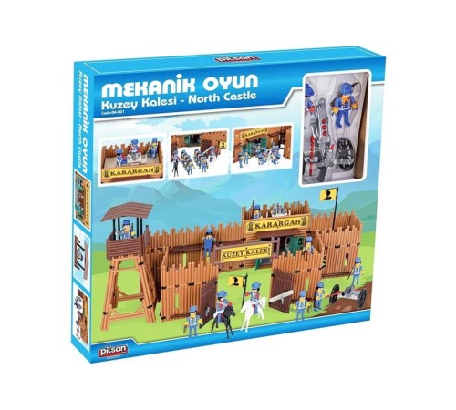 04 001 Mini Mekanik Seri 1 Kuzey Kalesi -Pilsan Oyuncak 04 001 Mini Mekanik Seri 1 Kuzey Kalesi -Pilsan Oyuncak