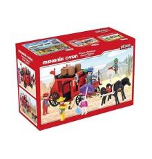 04 002 Mini Mekanik Seri 2 Posta Arabası -Pilsan Oyuncak