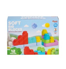 04005 Yumuşak Big Bloklar 12 Parça -Dede
