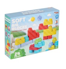04006 Yumuşak Big Bloklar 24 Parça -Dede