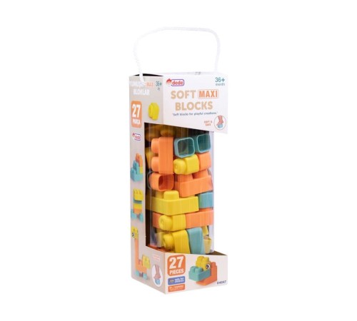 04047 Soft Maxi Bloklar 27 Parça -Dede 04047 Soft Maxi Bloklar 27 Parça -Dede