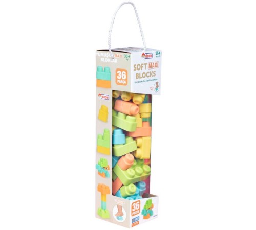 04048 Soft Maxi Bloklar 36 Parça -Fentoys 04048 Soft Maxi Bloklar 36 Parça -Fentoys