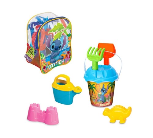 04063 Stitch Resimli Sırt Çantası Plaj Seti 04063 Stitch Resimli Sırt Çantası Plaj Seti