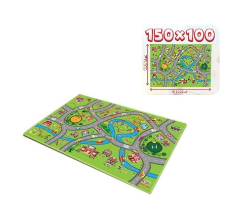 05-725 Oyun Halısı City 150X100 cm 05-725 Oyun Halısı City 150X100 cm