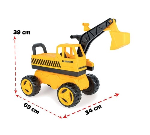 06 207 Big Excavator -Pilsan Oyuncak 06 207 Big Excavator -Pilsan Oyuncak