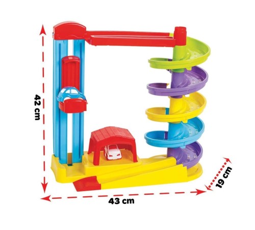 07 668 Asansörlü Yol Seti -Pilsan Oyuncak