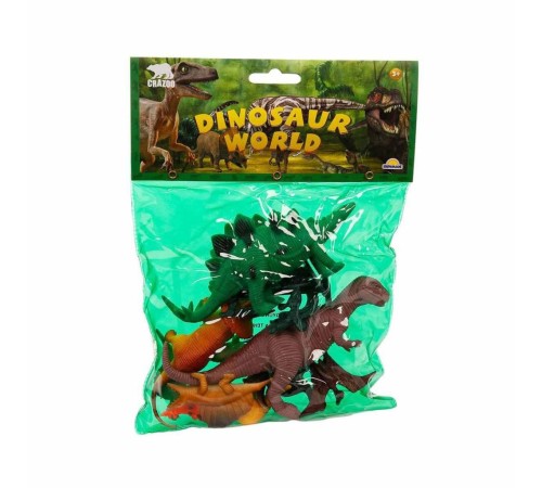 0710 Dinozorların Dünyası Poşetli Hayvan Oyun Seti Orta Boy 0710 Dinozorların Dünyası Poşetli Hayvan Oyun Seti Orta Boy