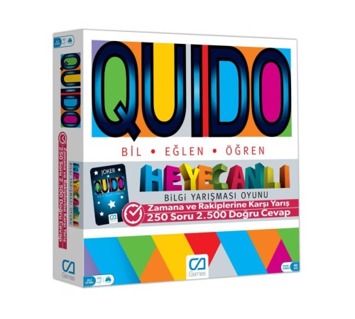 078 CAOYN-5046 Quido Board Game -CA Games 078 CAOYN-5046 Quido Board Game -CA Games