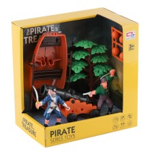0807-27 Top Atan Kayıklı korsan Seti -Birliktoys