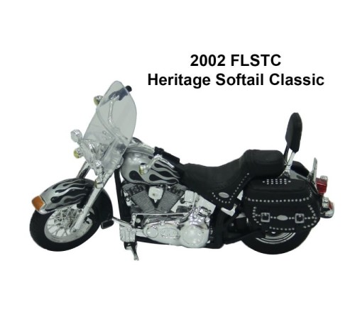1:18 Harley-Davidson Motorsiklet