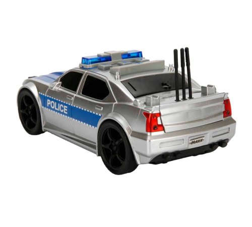 1:20 Maxx Wheels Sesli ve Işıklı Polis Arabası 19 cm 1:20 Maxx Wheels Sesli ve Işıklı Polis Arabası 19 cm