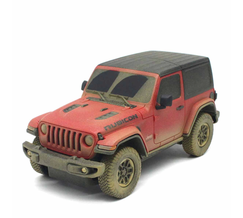 1:24 Jeep Wrangler Rubicon Muddy Uzaktan Kumandalı Araba 1:24 Jeep Wrangler Rubicon Muddy Uzaktan Kumandalı Araba