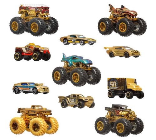 1:64 Hot Wheels Monster Trucks Bigfoot Trophy Şampiyonları Araba ve Kamyonlar 1:64 Hot Wheels Monster Trucks Bigfoot Trophy Şampiyonları Araba ve Kamyonlar