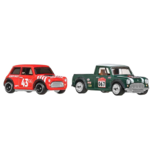 1:64 Hot Wheels Premium Car Culture 2'li Morris Mini Ve 67 Austin Mini Pickup