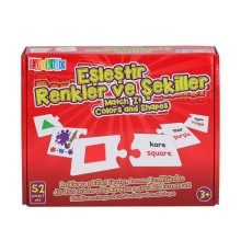 1001-CS Eşleştir Renkler ve Şekiller