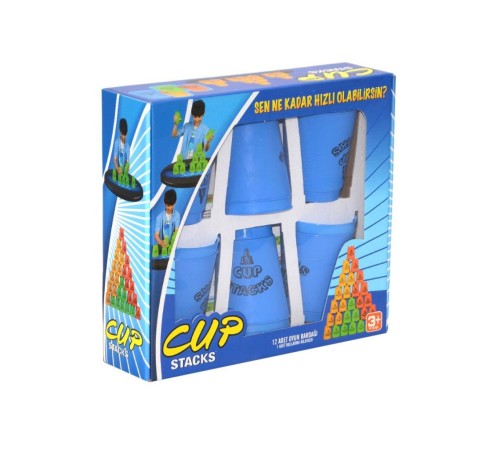 10020 Başel, Cup Stacks Bardak Oyunu 10020 Başel, Cup Stacks Bardak Oyunu