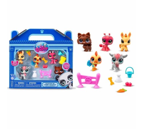 1005103 Littlest Pet Shop Minişler 5'li Figür Seti S1 Çiftlik Temalı -Sunman 1005103 Littlest Pet Shop Minişler 5'li Figür Seti S1 Çiftlik Temalı -Sunman
