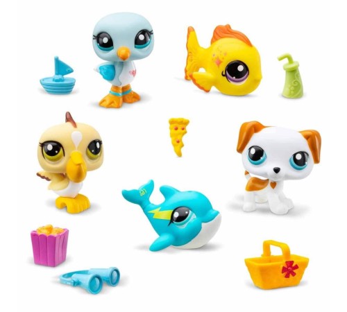 1005103 Littlest Pet Shop Minişler 5'li Figür Seti S1 Çiftlik Temalı -Sunman 1005103 Littlest Pet Shop Minişler 5'li Figür Seti S1 Çiftlik Temalı -Sunman