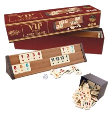 1010464 VİP Ahşap Okey Takımı Açık Renk ,Star okey