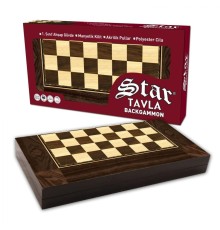 1020180 Star Polyester Ceviz Tavla (Büyük)