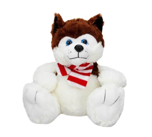 1030 Oturan Husky Atkılı Köpek 30 cm 1030 Oturan Husky Atkılı Köpek 30 cm
