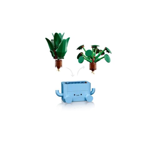 10349 Lego Botanicals Mutlu Bitkiler 217 parça +9 yaş
