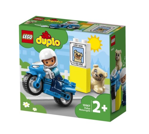 10967 Lego Duplo - Polis Motosikleti 5 parça +2 yaş 10967 Lego Duplo - Polis Motosikleti 5 parça +2 yaş