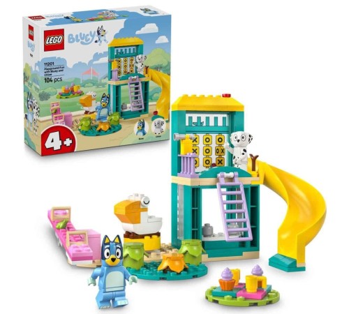 11201 Lego Duplo Bluey ve Chloe ile Oyun Parkı Eğlencesi 104 parça +4 yaş 11201 Lego Duplo Bluey ve Chloe ile Oyun Parkı Eğlencesi 104 parça +4 yaş