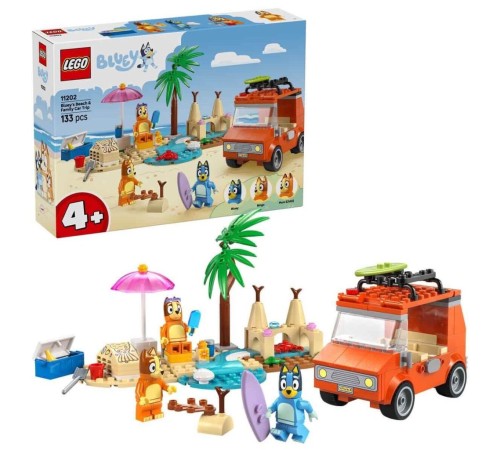 11202 Lego Duplo Blueynin Ailece Plaj Gezisi 133 parça +4 yaş