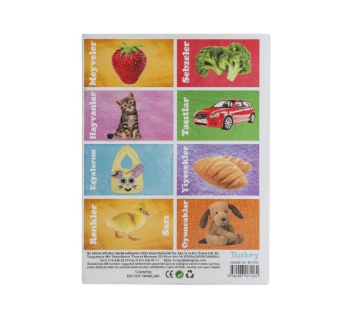 1161 Flash Cards İlk 50 Sözcük -DıyToy 1161 Flash Cards İlk 50 Sözcük -DıyToy