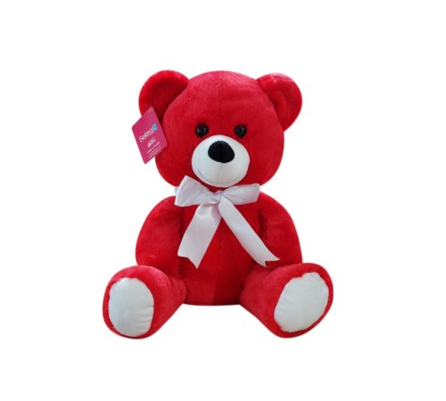 1178KR Selay, Oturan Ayı 37 cm Kırmızı 1178KR Selay, Oturan Ayı 37 cm Kırmızı