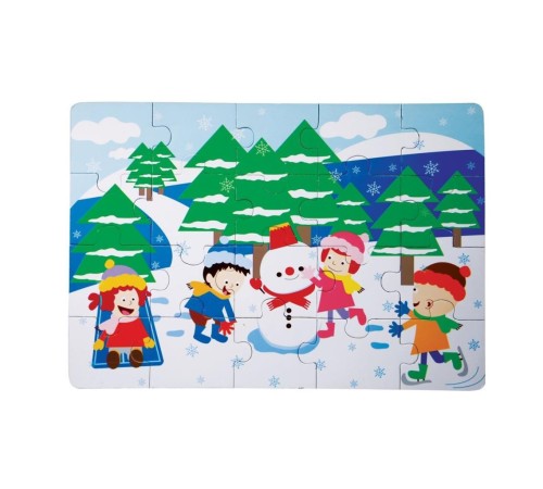 1278-CS Chiva, Kış Ahşap Yer Puzzle 1278-CS Chiva, Kış Ahşap Yer Puzzle