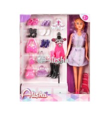 1429 SUN-RST-SIS- Alisha Yedek Ayakkabı ve Çantalı Bebek Oyun Seti - Sunman