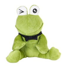 1430 Peluş Papyonlu Oturan Yeşil Kurbağa -My Friend Toys