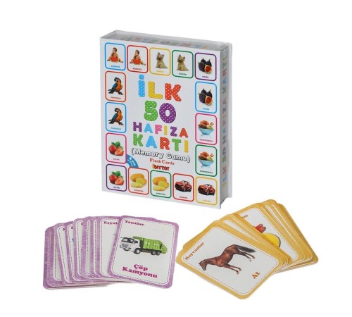 1475 İLK 50 HAFIZA KARTLARI (MEMORY GAME ) 1475 İLK 50 HAFIZA KARTLARI (MEMORY GAME )