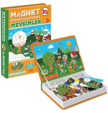 1505 DıyToy, Magnet Hikaye Oluşturma - Mevsimler / +3 yaş