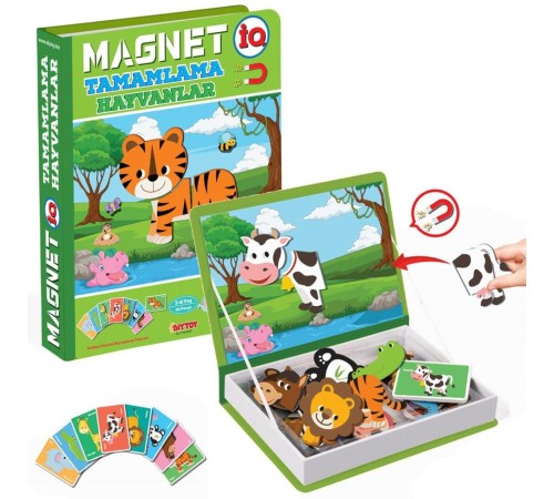 1512 DıyToy, Magnet Tamamlama - Hayvanlar/ +3 yaş 1512 DıyToy, Magnet Tamamlama - Hayvanlar/ +3 yaş