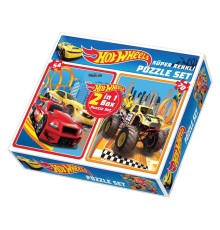 1535 HOT WHEELS  2İN1 PUZZLE