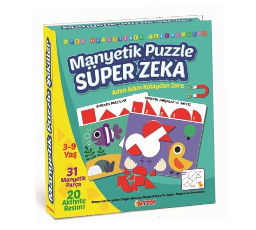 1536 MANYETİK PUZZLE SÜPER ZEKA 1536 MANYETİK PUZZLE SÜPER ZEKA