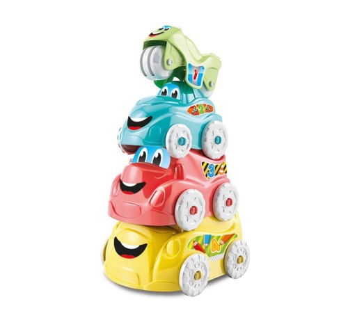 17111 Baby Clementoni - Renkli Araçlar 6-36 ay 17111 Baby Clementoni - Renkli Araçlar 6-36 ay