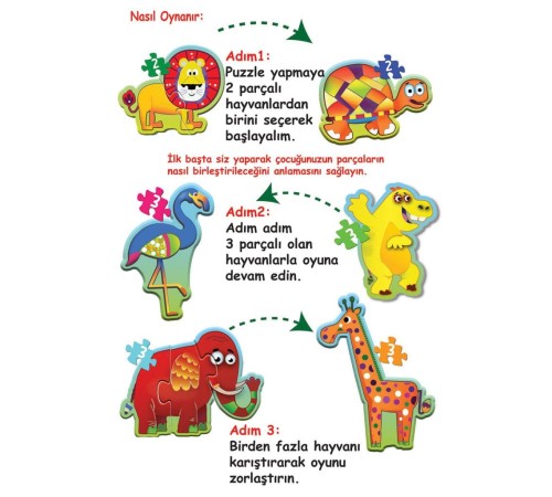 1727 BABY PUZZLE BENİM İLK PUZZLEM ORMAN HAYVANLARI 1727 BABY PUZZLE BENİM İLK PUZZLEM ORMAN HAYVANLARI